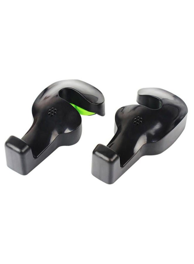 2-Piece Back Seat Headrest Hanger Holder Hook Set - Image 1