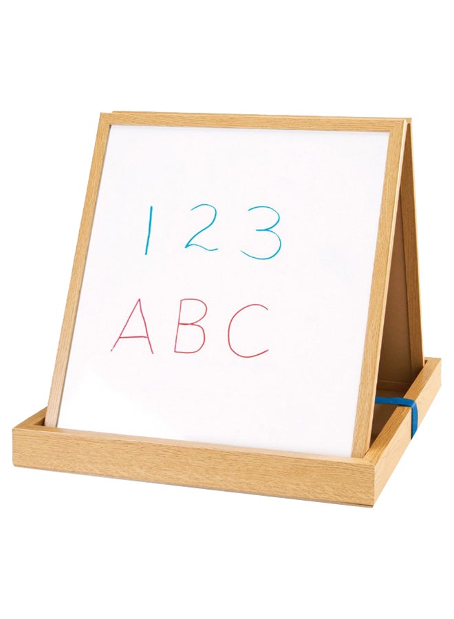 Learning Resources Double Sided Tabletop Easel Beige/Blue - Image 2