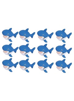 Rhode Island Novelty 12-Piece Water Squirting Shark Bath Toy Set  - Image 1