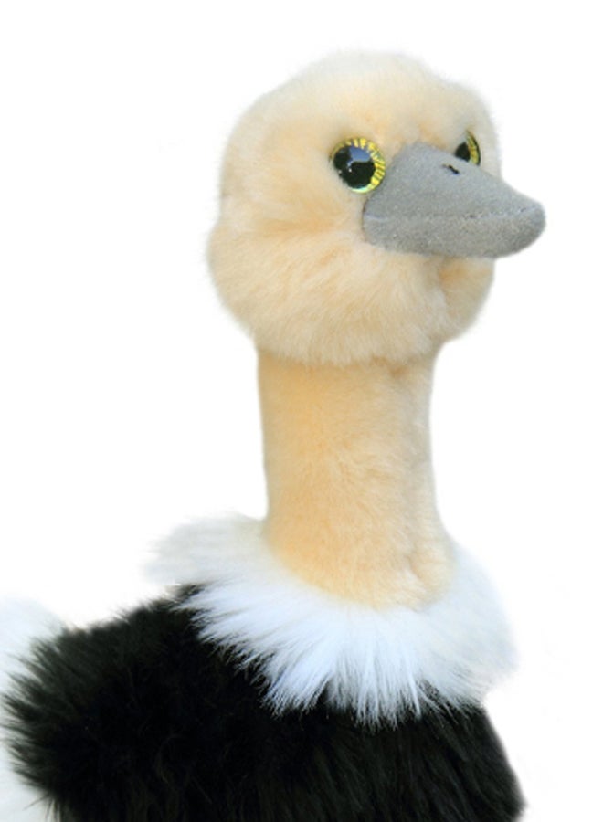 اورورا لعبة محشوة بتصميم حيوان على شكل نعامة 8بوصة - Image 2