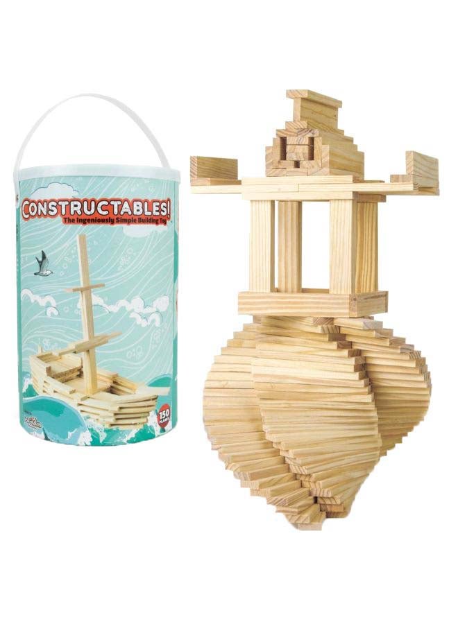 Imagination Generation 150-Piece Constructables Building Stacking Block Set  - Image 1