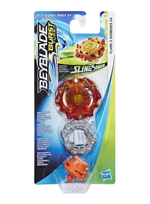 3-Piece Burst Turbo Slingshock Single Top Flame-X Diomedis D4 Set