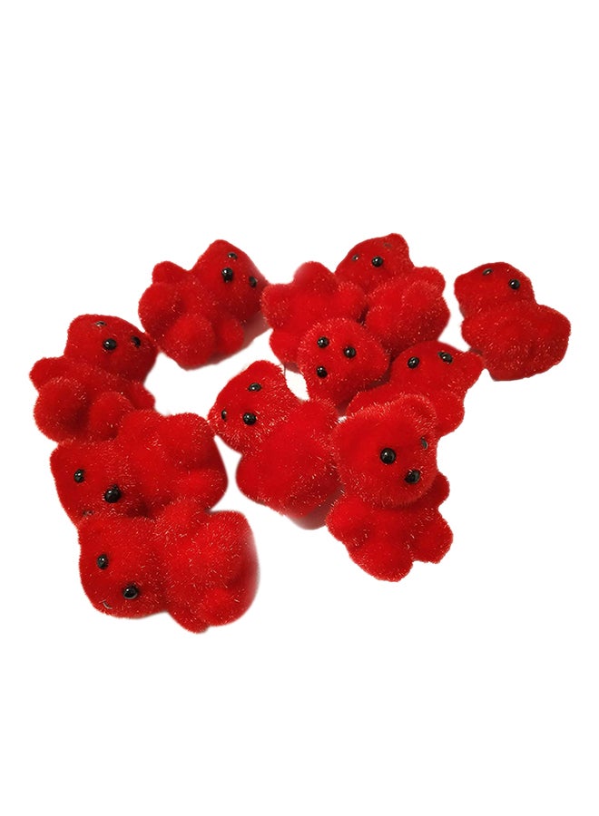 مجموعة دمى صغيرة لطيفة من 10 قطع وردي إنفينيتي روز 6.4 x  1.9بوصة