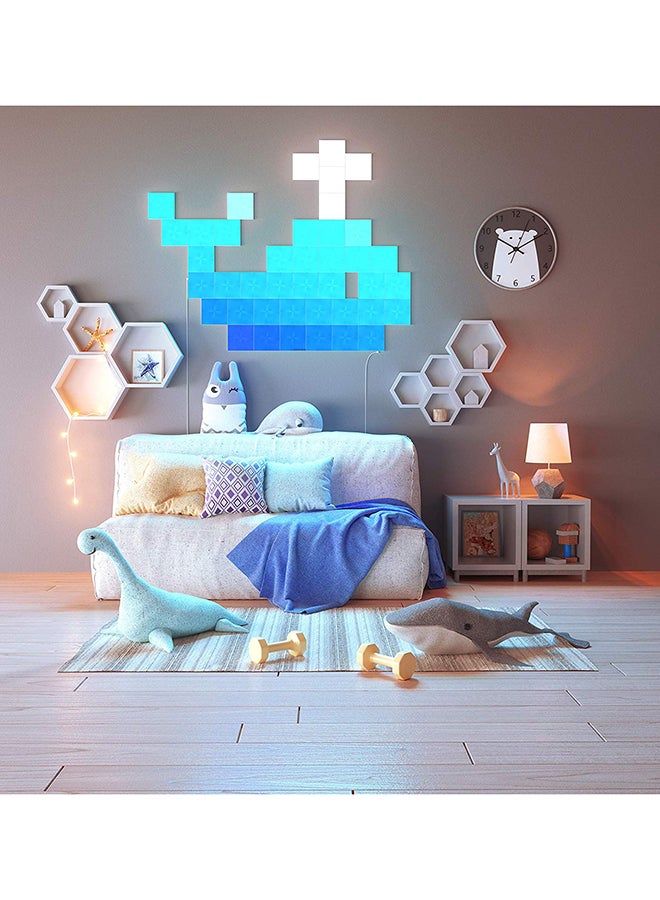 Nanoleaf 4 Panels Square Shape Canvas Lights Multicolour 10.1 x 6.2 x 2.2inch  - Image 2