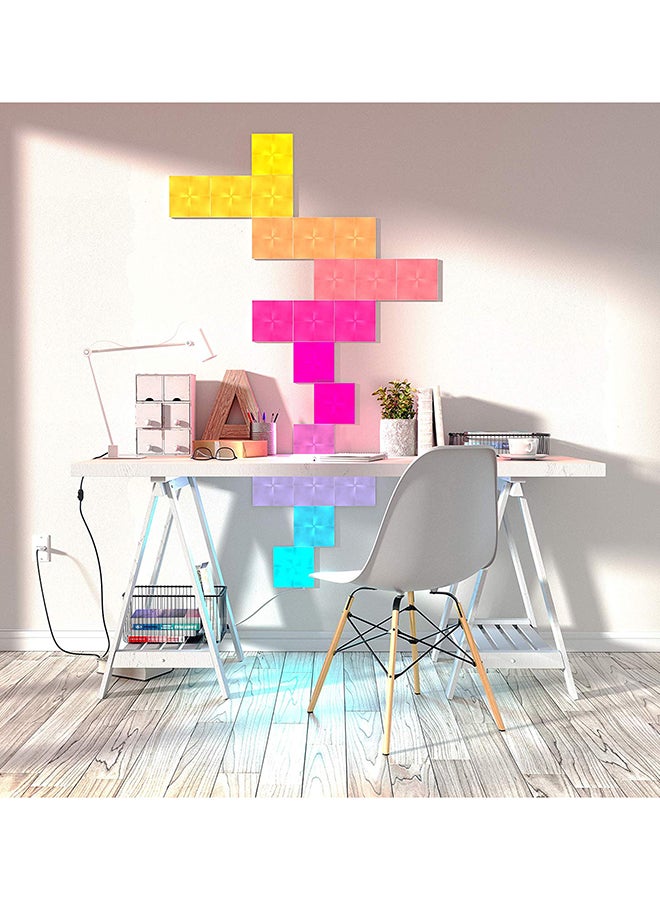 Nanoleaf 4 Panels Square Shape Canvas Lights Multicolour 10.1 x 6.2 x 2.2inch  - Image 3
