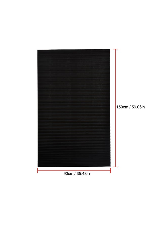 Decorative Curtain For Home Black 35 x 59inch  - Image 3