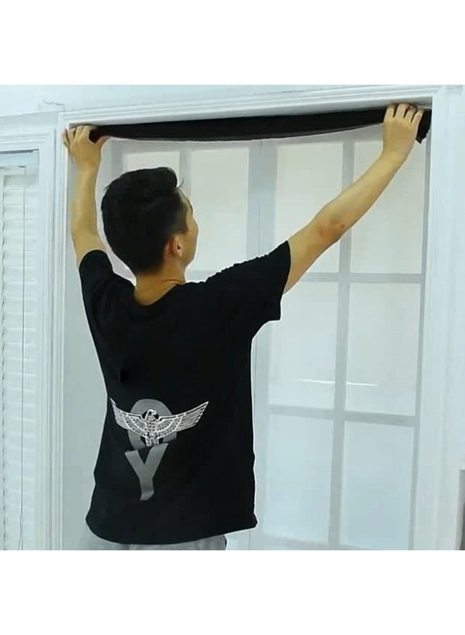 Decorative Curtain For Home Black 35 x 59inch  - Image 4