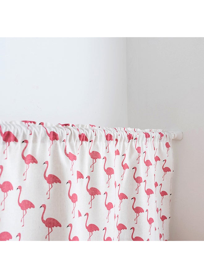 Decorative Curtain For Home Pink 18 x 59inch - Image 1