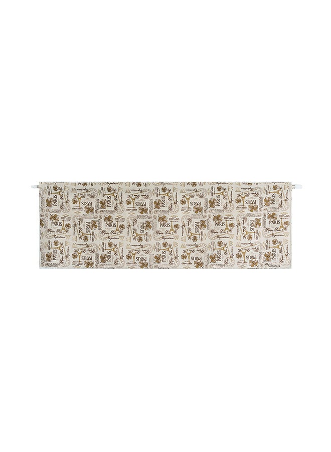 Decorative Curtain For Home Beige 18 x 59inch - Image 2