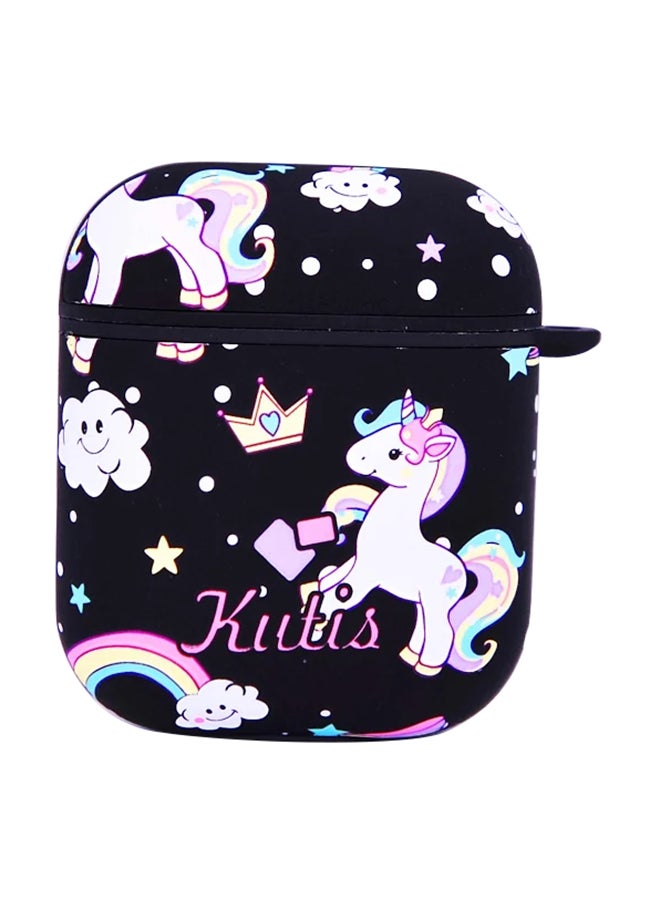 Kutis Design Case Cover For Apple AirPods 1/2 With Keychain Toys