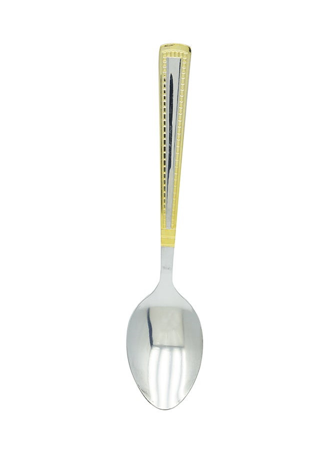 RK 6-Piece Spoon Set Silver/Gold 20.5cm - Image 2
