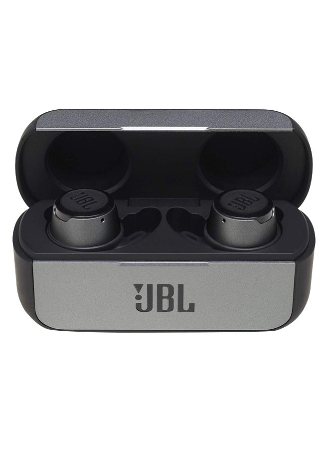 JBL - Reflect Flow In-Ear Wireless Sport Headphones With Charging Case Black - Image 1