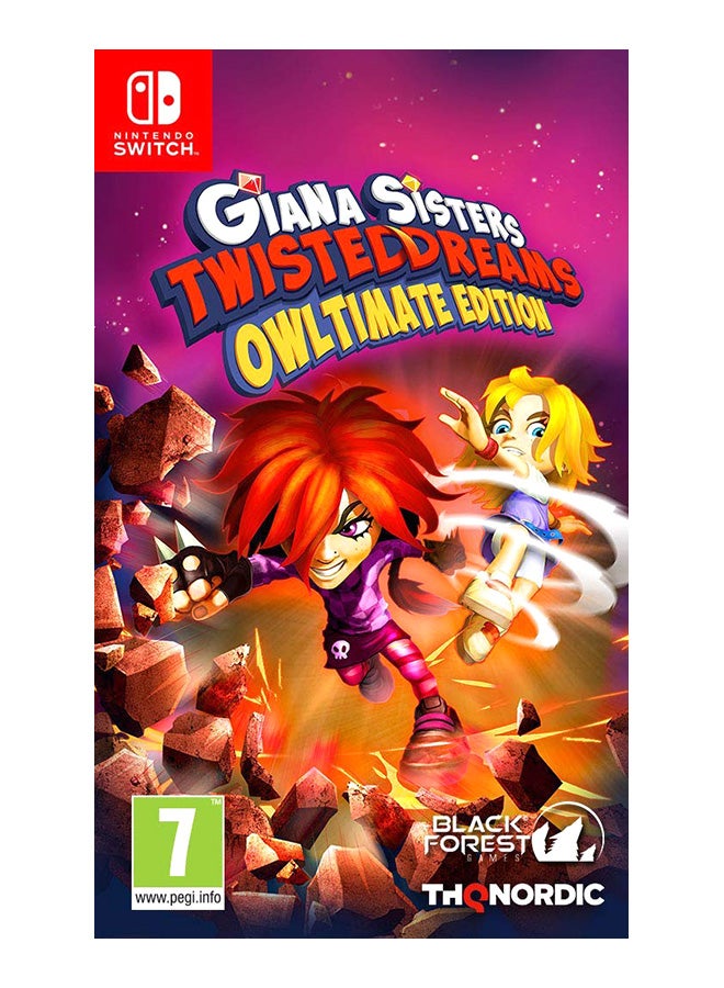 تي إتش كيو نورديك لعبة الفيديو "Giana Sisters: Twisted Dreams - Owltimate Edition" - arcade_platform - nintendo_switch  - Image 1