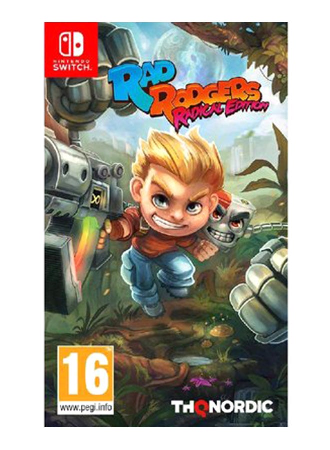تي إتش كيو نورديك لعبة الفيديو "Rad Rodgers" - (إصدار عالمي) - arcade_platform - nintendo_switch  - Image 1