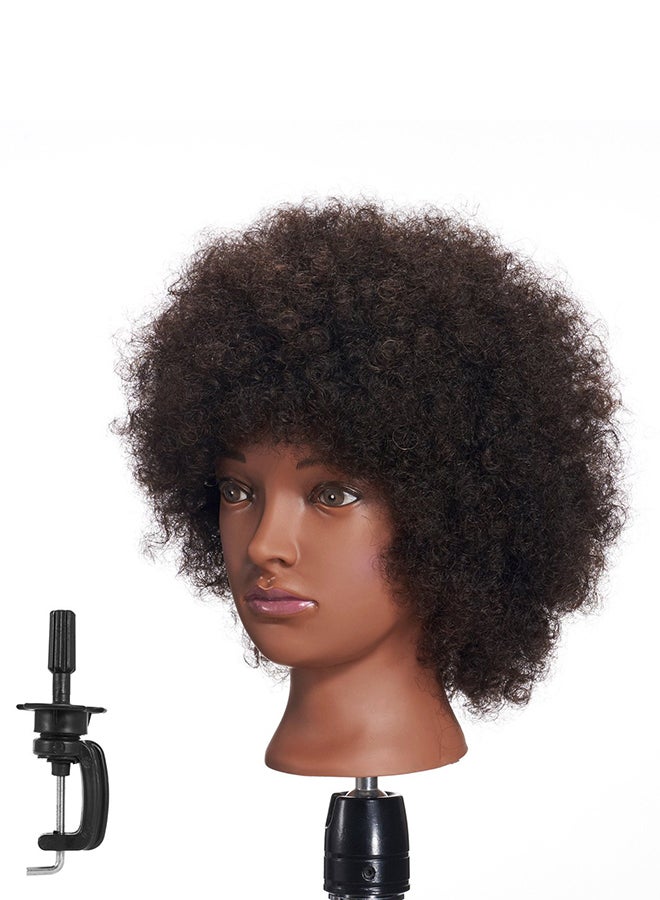 HAIRGINKGO Curly Hair Mannequin Training Head Multicolour - Image 2