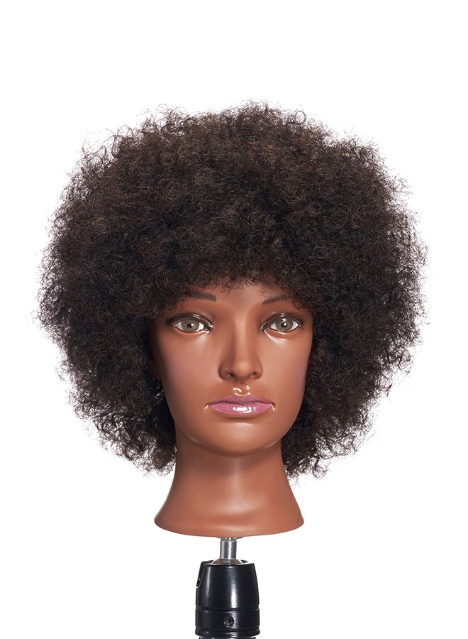 HAIRGINKGO Curly Hair Mannequin Training Head Multicolour - Image 1