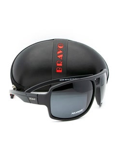Bravo Men's Polarized Pilot Sunglasses - Lens Size: 65 mm  - Image 3