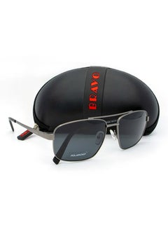 Bravo Men's Polarized Square Sunglasses - Lens Size: 58 mm  - Image 3