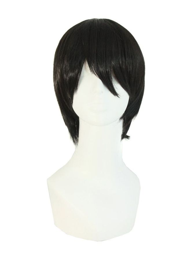 Synthetic Natural Short Straight Hair Wig Black - v1581582763/N33574800A_1