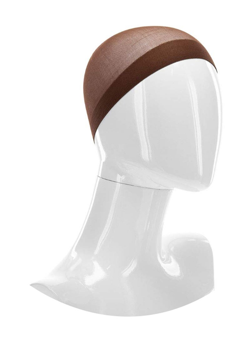MILANO COLLECTION Breathable Wig Cap Brown - Image 1