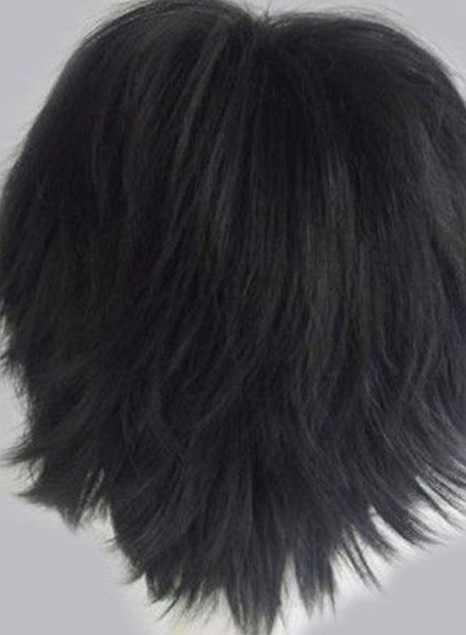 S-noilite - Japanese Anime Cosplay Short Hair Wig Black - Image 1