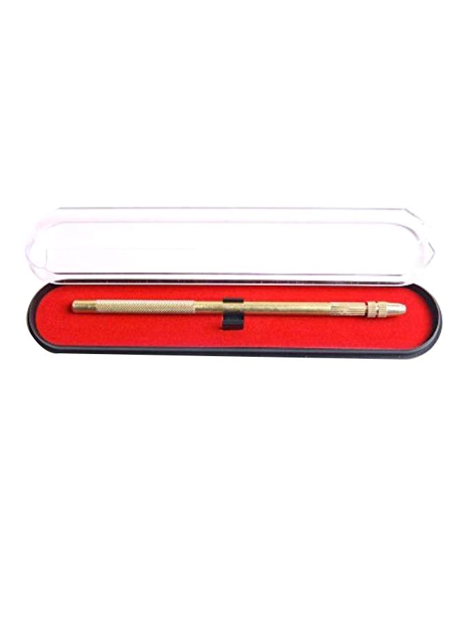 4-Piece Needle With Ventilating Holder For Repair Lace Wigs Gold