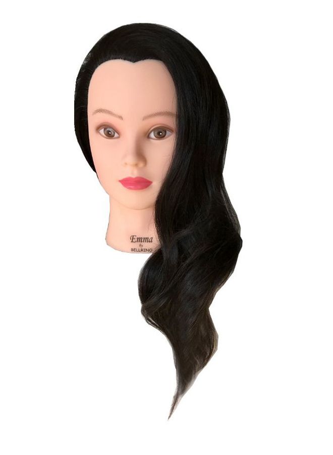 BELLRINO - Cosmetology Hair Mannequin Training Head Black 24inch - Image 1