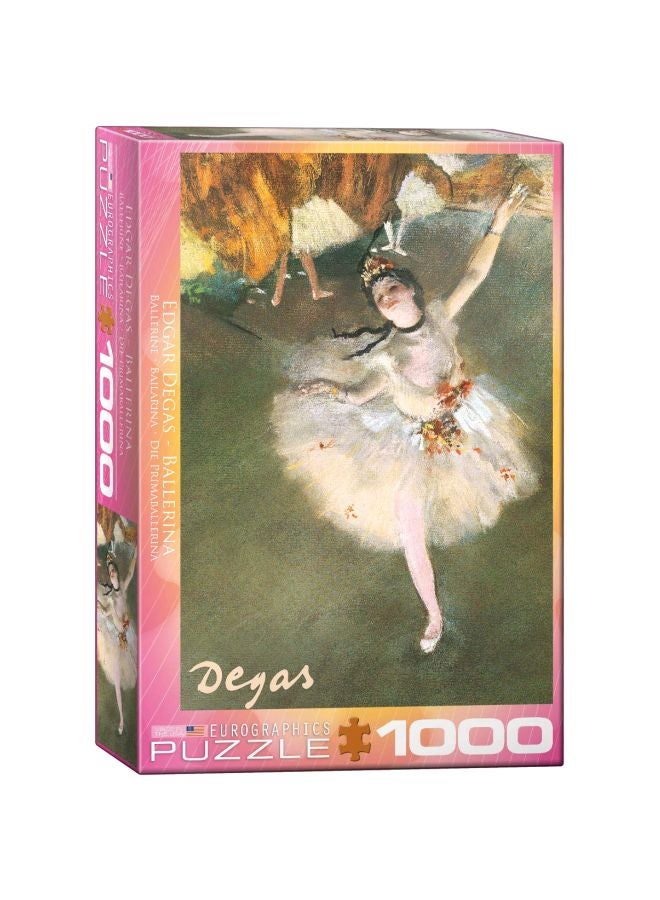 eurographics 1000-Piece Degas Ballerina Jigsaw Puzzle 6000-2033 - Image 1