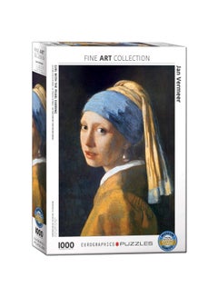 eurographics 1000-Piece Girl With A Pearl Earring Jigsaw Puzzle 6000-5158  - Image 1