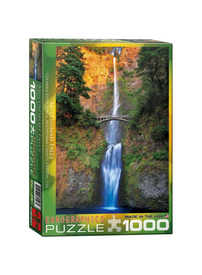 eurographics 1000-Piece Multnomah Falls Puzzle 6000-0546 - Image 1
