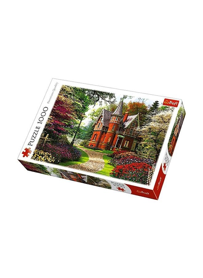 Trefl 1000-Piece Victorian Cottage Jigsaw Puzzle 103557 - Image 1