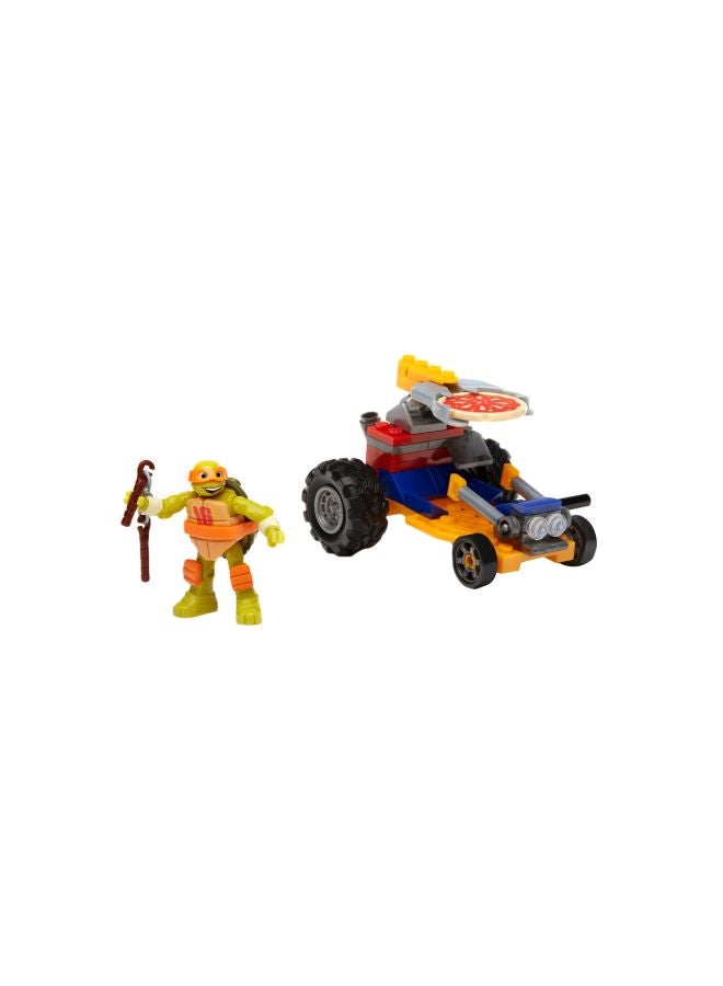 MEGA CONSTRUX DMX38 59-Piece Teenage Mutant Ninja Turtles Mikey Building Set DMX38 59 5+ Years  - Image 1