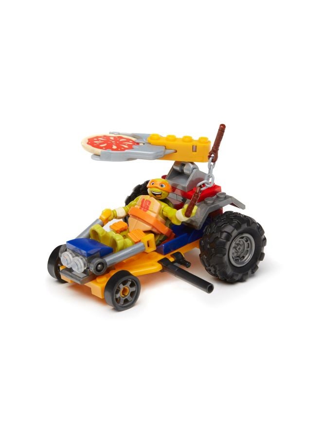 MEGA CONSTRUX DMX38 59-Piece Teenage Mutant Ninja Turtles Mikey Building Set DMX38 59 5+ Years  - Image 3
