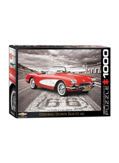 eurographics 1000-Piece 1959 Corvette Jigsaw Puzzle 6000-0665  - Image 3