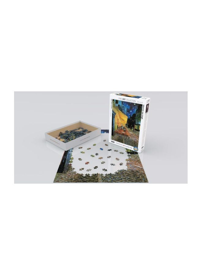eurographics 1000-Piece Van Gogh Cafe Terrace At Night Jigsaw Puzzle 6000-2143 - Image 3