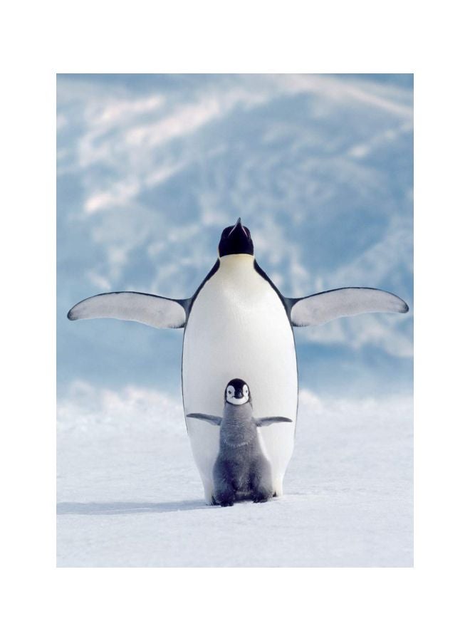 يورو جرافيكس لعبة تركيب الصور المقطعة بتصميم بطريق ودجاجة مكونة من 1000 قطعة طراز EUROPZ-1246 - Image 2