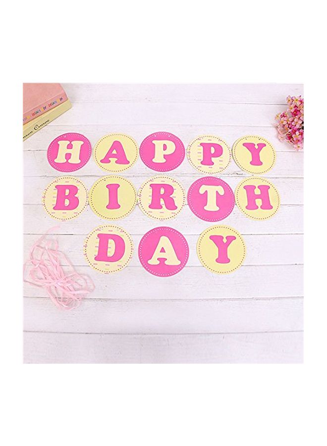Grandshop - Happy Birthday Party Banner GS50576 - Image 1