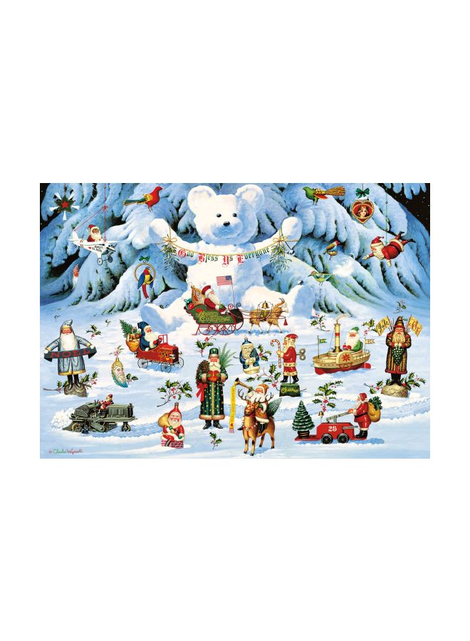 بافلو جايمز لعبة أحجية قطع تركيب "Jingle Bell Teddy And Friends" مكونة من 300 قطعة طراز 2626 - Image 2