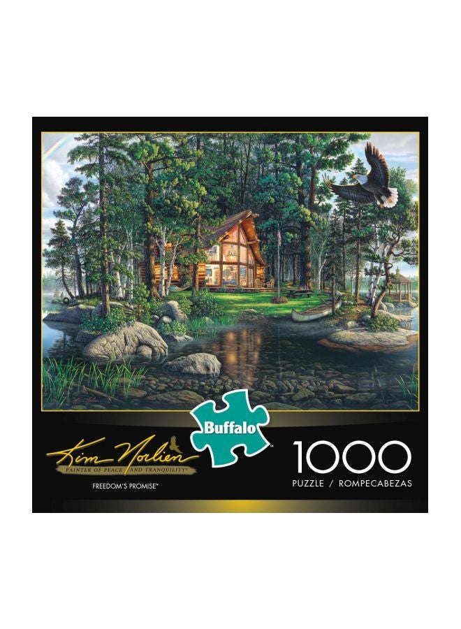 Buffalo Games 1000-Piece Kim Norlien Freedom's Promise Jigsaw Puzzle 11610 - Image 1