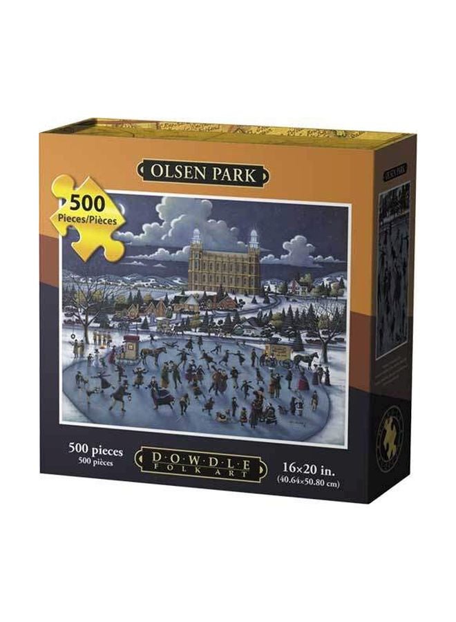 Dowdle 500-Piece Olsen Park Jigsaw Puzzle 16 x 20inch - Image 1