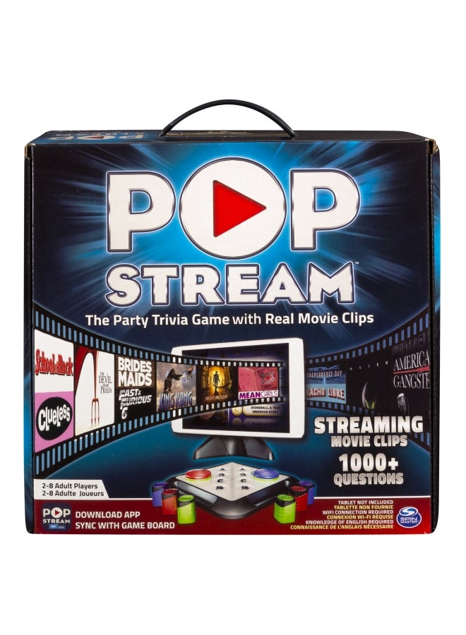 Spin Master Games - 8-Piece Pop Stream Board Game 6022565 - Image 1
