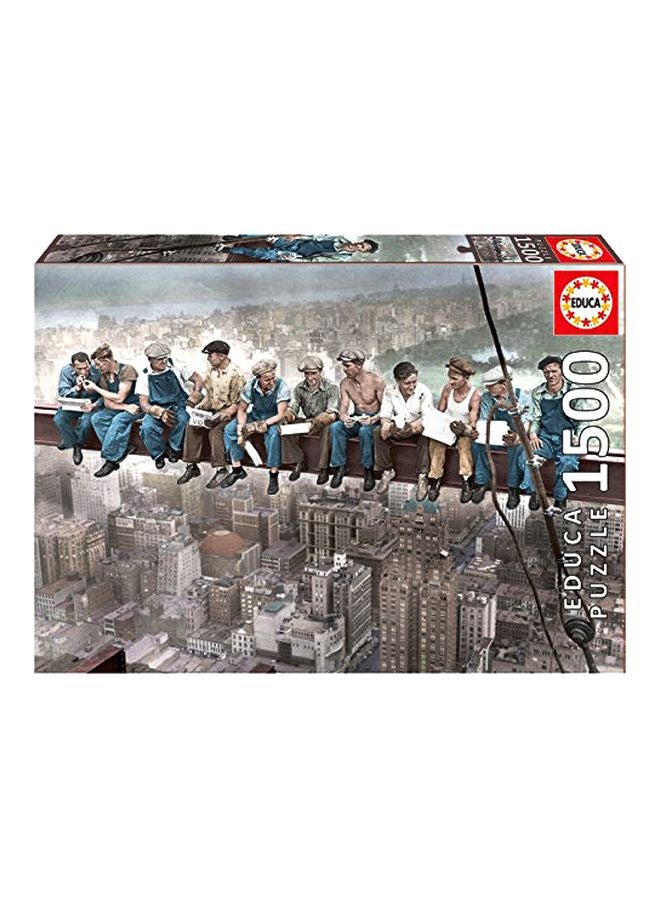 ايديوسا لعبة أحجية تركيب الصور المقطعة بتصميم إفطار في نيويورك مكونة من 1500 قطعة طراز 16009 - Image 1