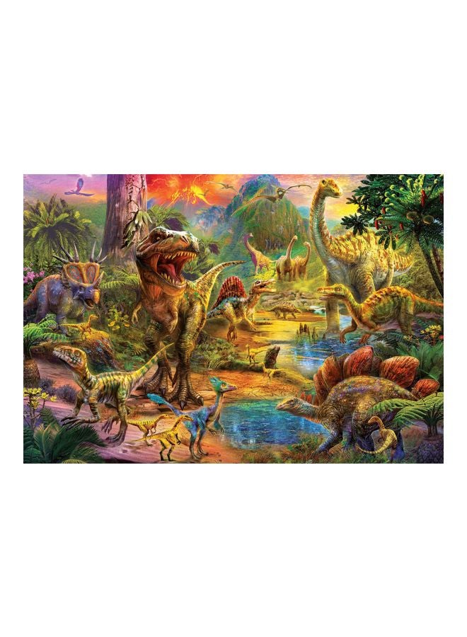 EDUCA 1000-Piece Land Of The Dinosaurs Jigsaw Puzzle Set 17655 - Image 2