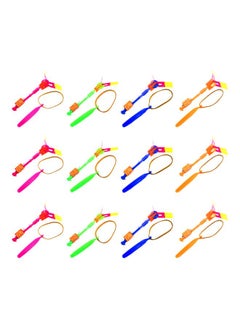 Velocity Toys 12-Piece LED Sling Shot Flare Arrow Helicopter Set 6010  - Image 1