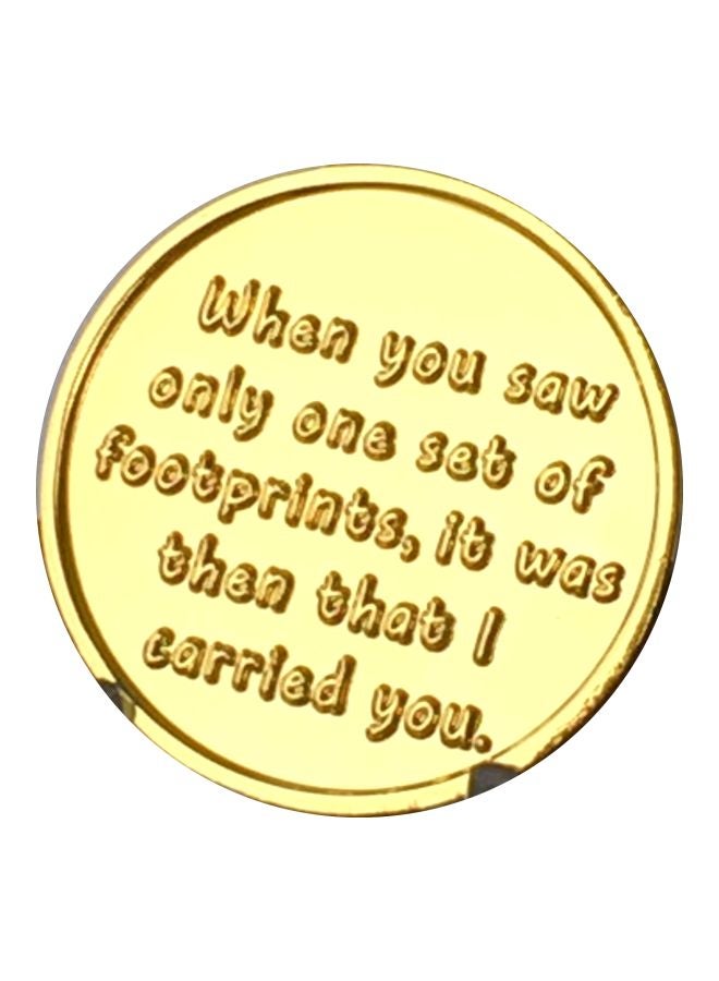 ريكافري تشيب لعبة Footprints In The Sand Medallion - Image 2