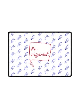 Be Different Printed Gaming Mouse Pad White - v1581583774/N34476724A_1