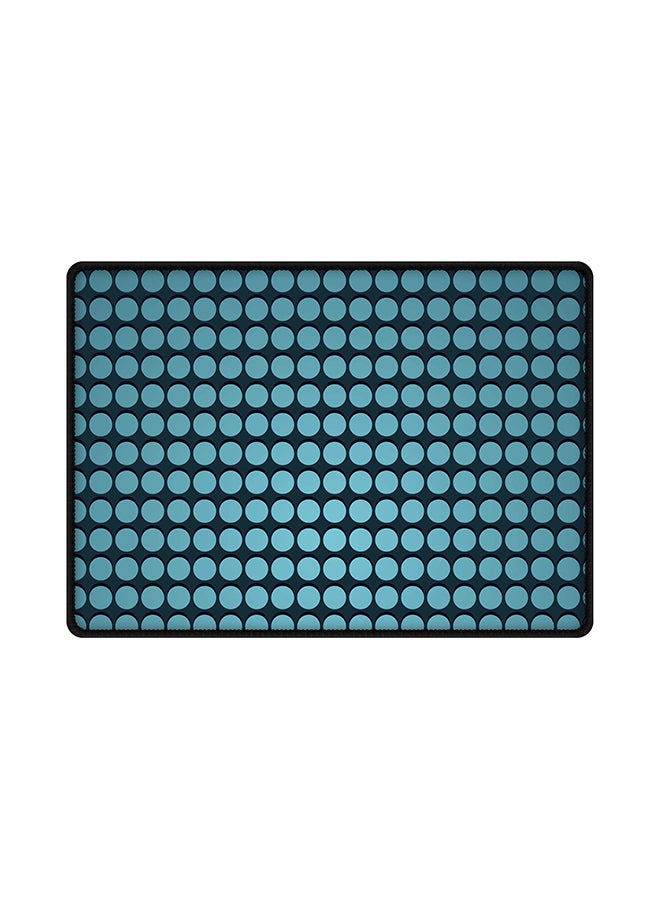 Stylizedd Blue Dots Mouse Pad Blue
