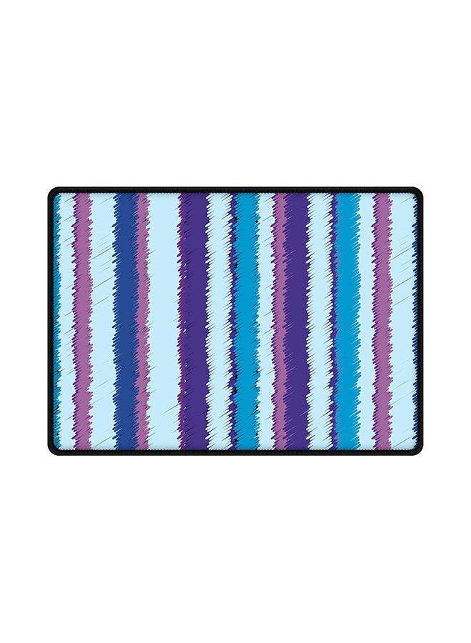Stylizedd Lines Of Violet Printed Non-Slip Mouse Pad Multicolour