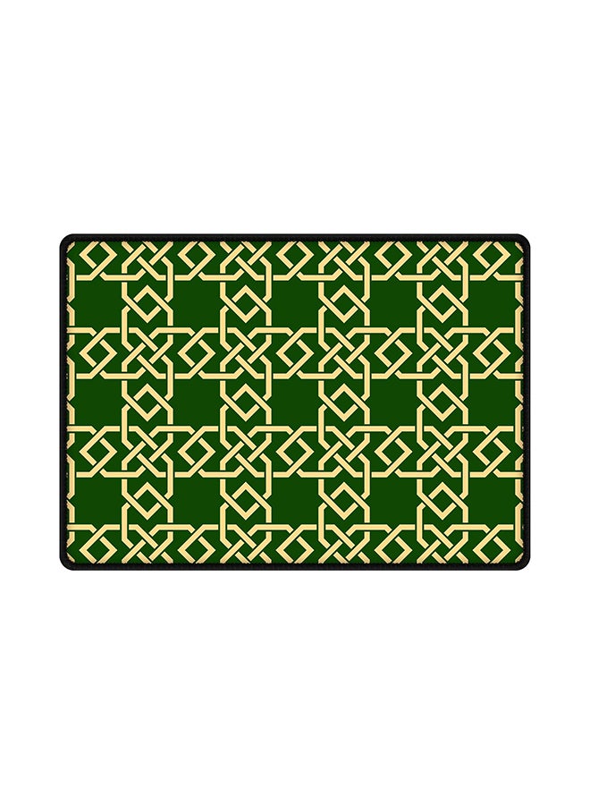 Stylizedd Arab Links Printed Gaming Mouse Pad Green