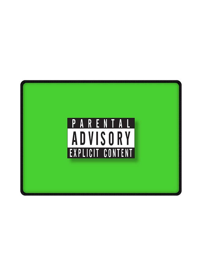 Stylizedd Explicit Content Printed Gaming Mouse Pad Green 